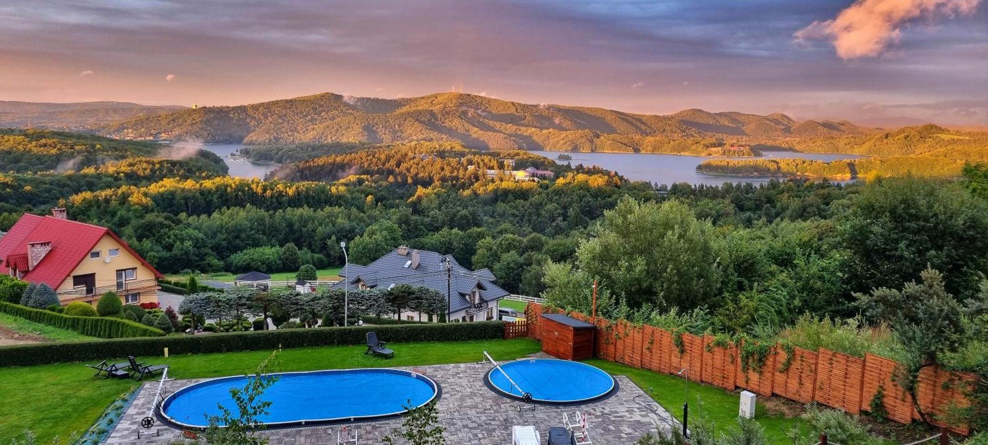 Pensjonat Na Gorce - Widok Na Jezioro Solinskie I Gory 534-556-639 Polanczyk Bagian luar foto